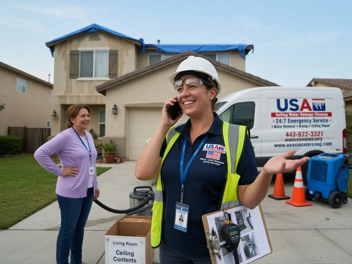 Ceiling Water Damage Restoration Husser, LA FAQs